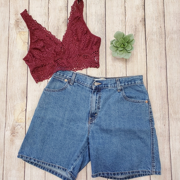 Levi's Pants - Levi's 550 High Waisted Shorts Size 10